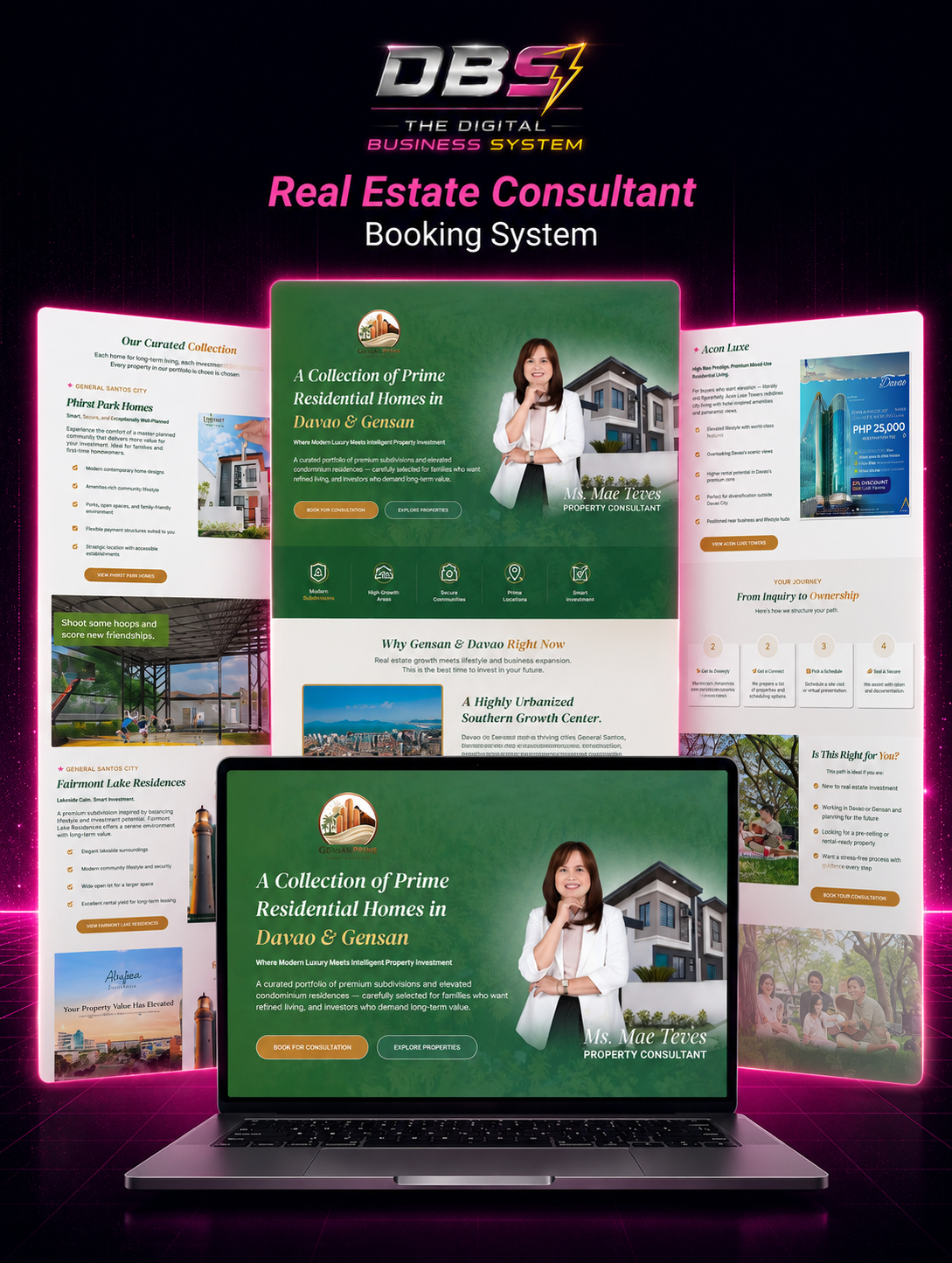 Real Estate Consultant Booking System